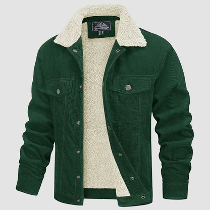 Modische Cordjacke Herren Trend