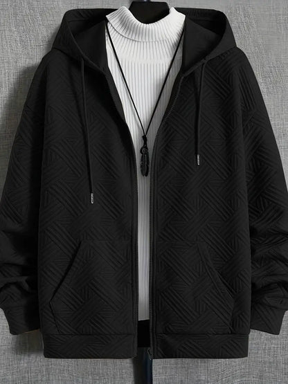 Winter-Hoodie Herren Warm Fleece