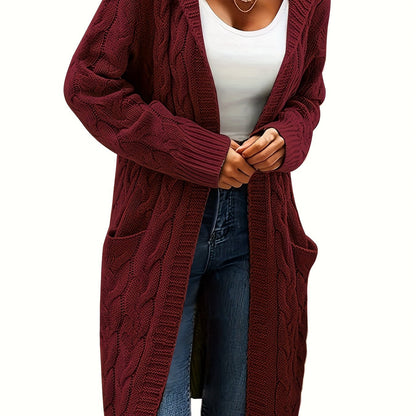 Kapuzenjacke Damen Lang Elegant