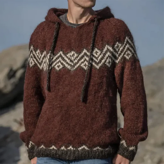Herren Pullover Kapuzen Sweatshirt Warm - IdealeKleiden