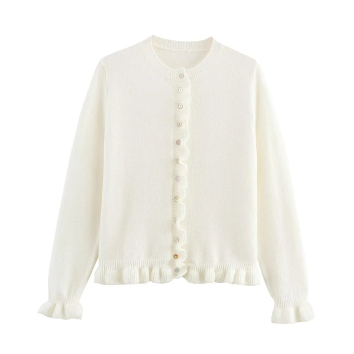 Damen Cardigan Schick Knöpfe