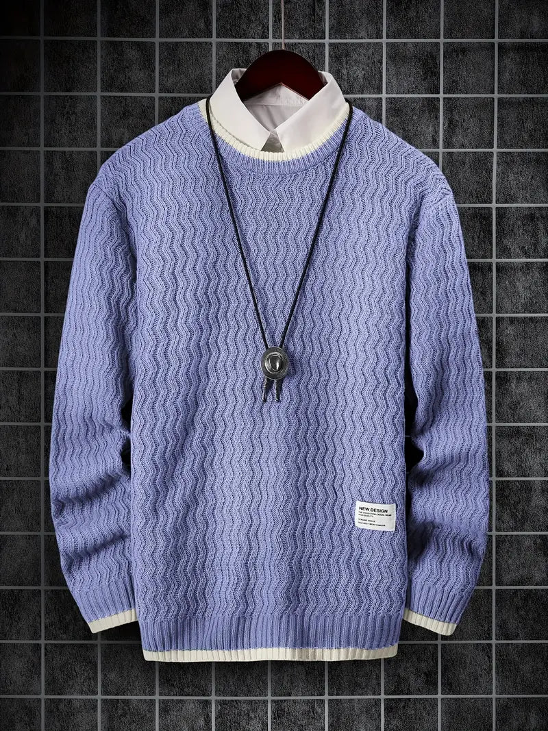 Lässiger Herren Pullover Relaxed Fit
