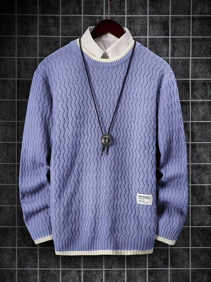 Lässiger Herren Pullover Relaxed Fit