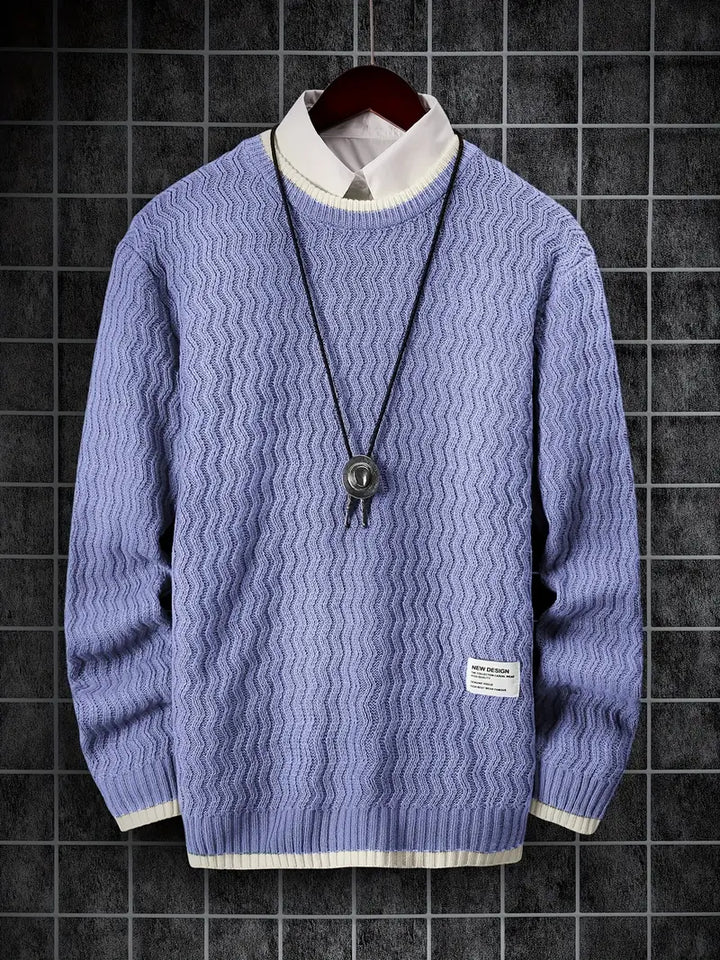 Lässiger Herren Pullover Relaxed Fit