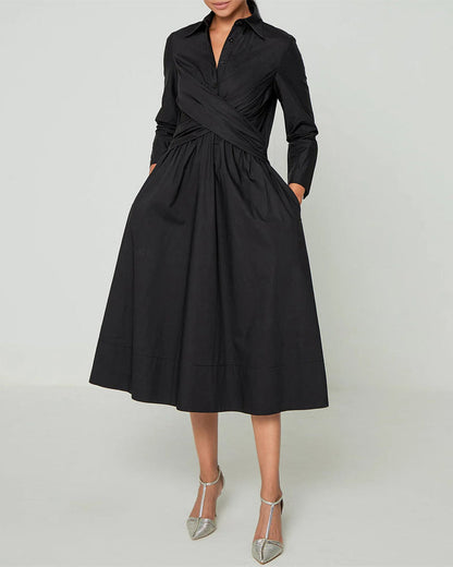 Stylisches Damenkleid mit Taschen