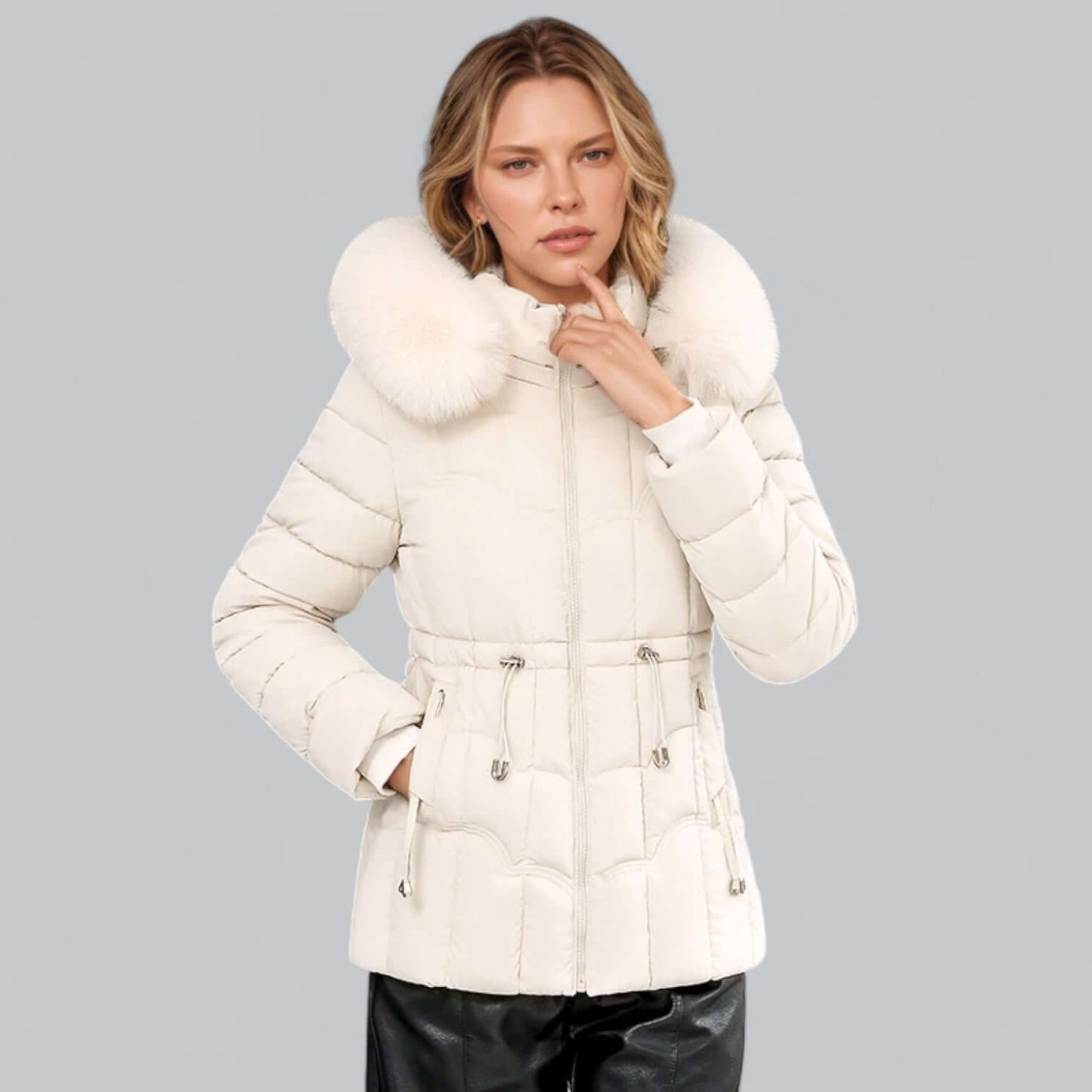 Damen Winterparka Warm Gepolstert