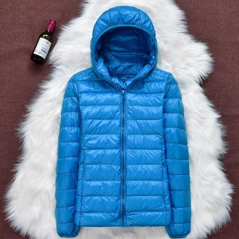Wetterfeste Winterjacke Damen Daunen