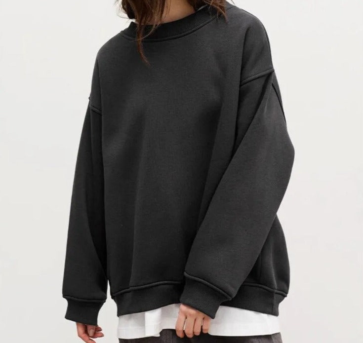 Übergroßer Strickpullover Gemütlich Oversized