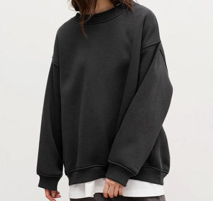 Übergroßer Strickpullover Gemütlich Oversized