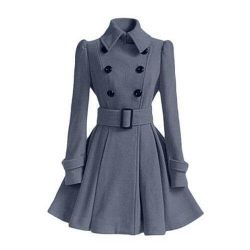 Modischer Damen Trenchcoat Windbreaker Mantel