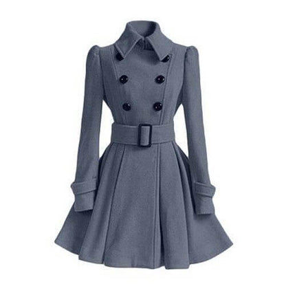 Modischer Damen Trenchcoat Windbreaker Mantel