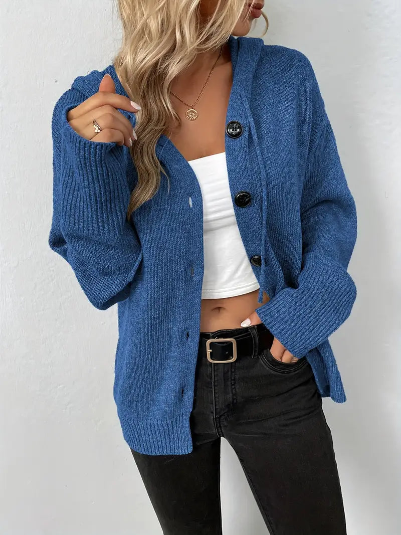 Stylischer Cardigan Damen Modern Knöpfe