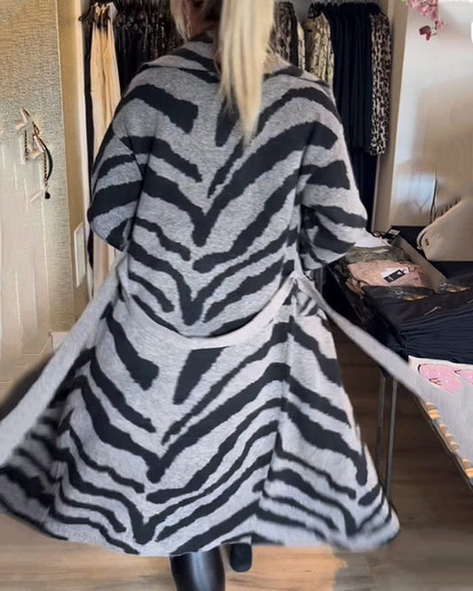 Stylischer Wintermantel Lässig Chic - IdealeKleiden