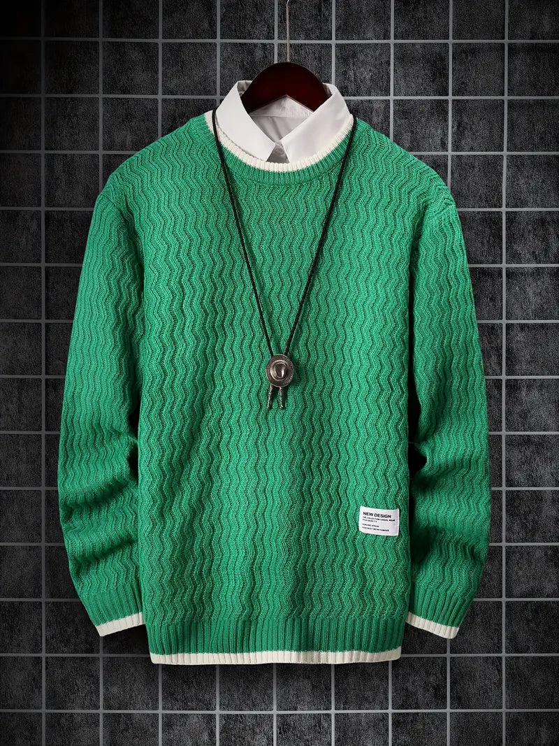 Lässiger Herren Pullover Relaxed Fit