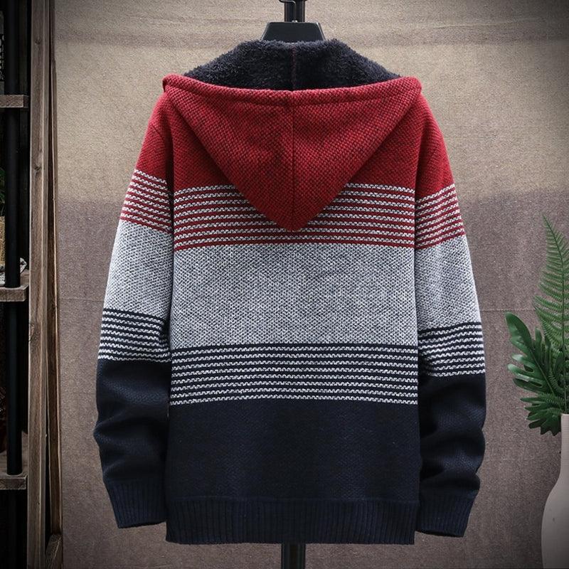 Herren Strickweste Grobmaschig Warm - IdealeKleiden