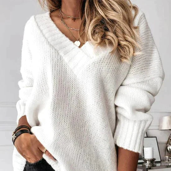 Modisches Kleid | Stilvoller Weicher Pullover