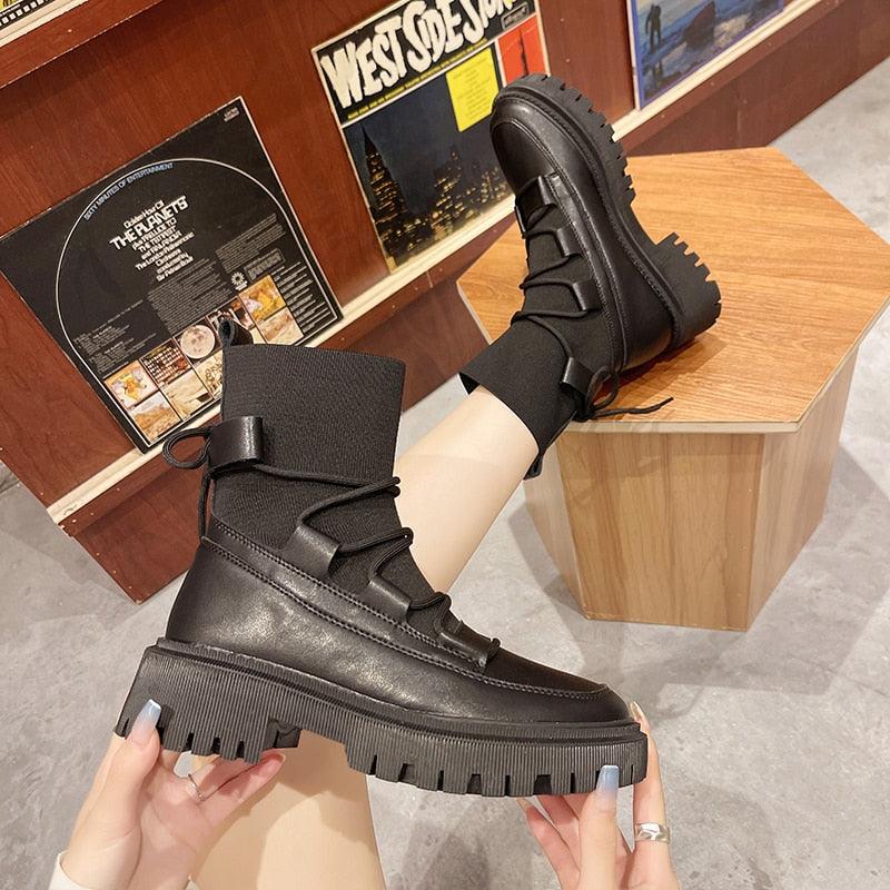 Damen Winterstiefel Warm & Stylish - IdealeKleiden
