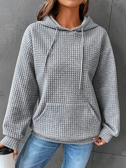 Damen Frühjahrspullover Lässig Kapuzenstyle