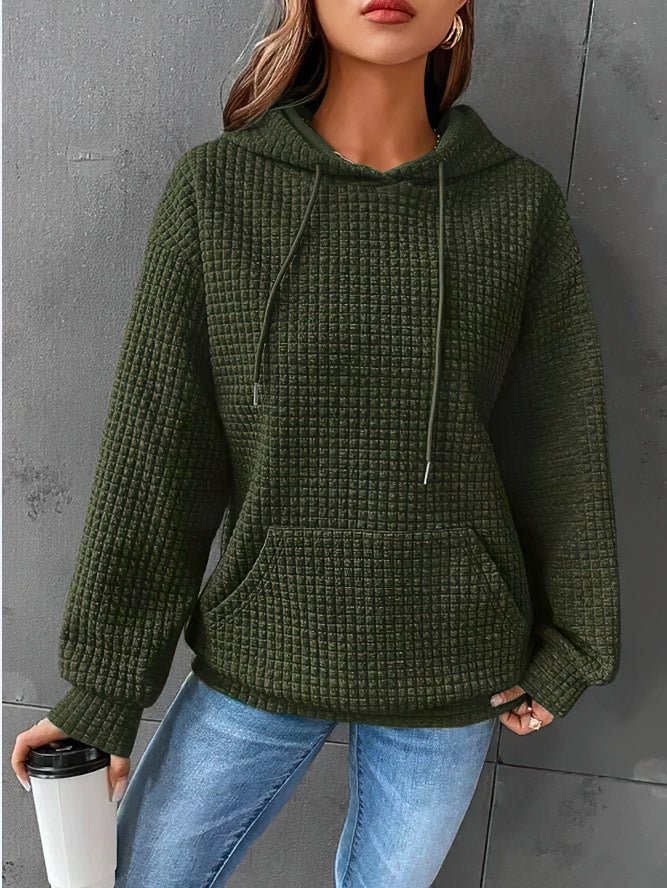 Damen Frühjahrspullover Lässig Kapuzenstyle