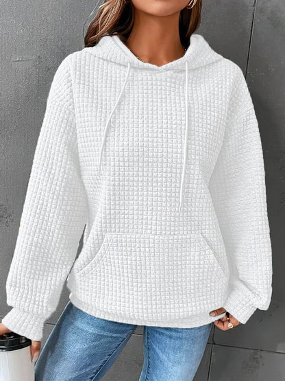 Damen Frühjahrspullover Lässig Kapuzenstyle