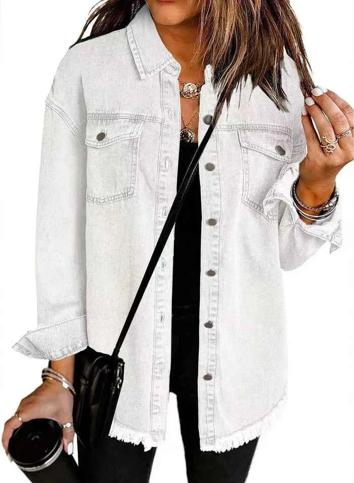 Klassische Denim Jacke Modern