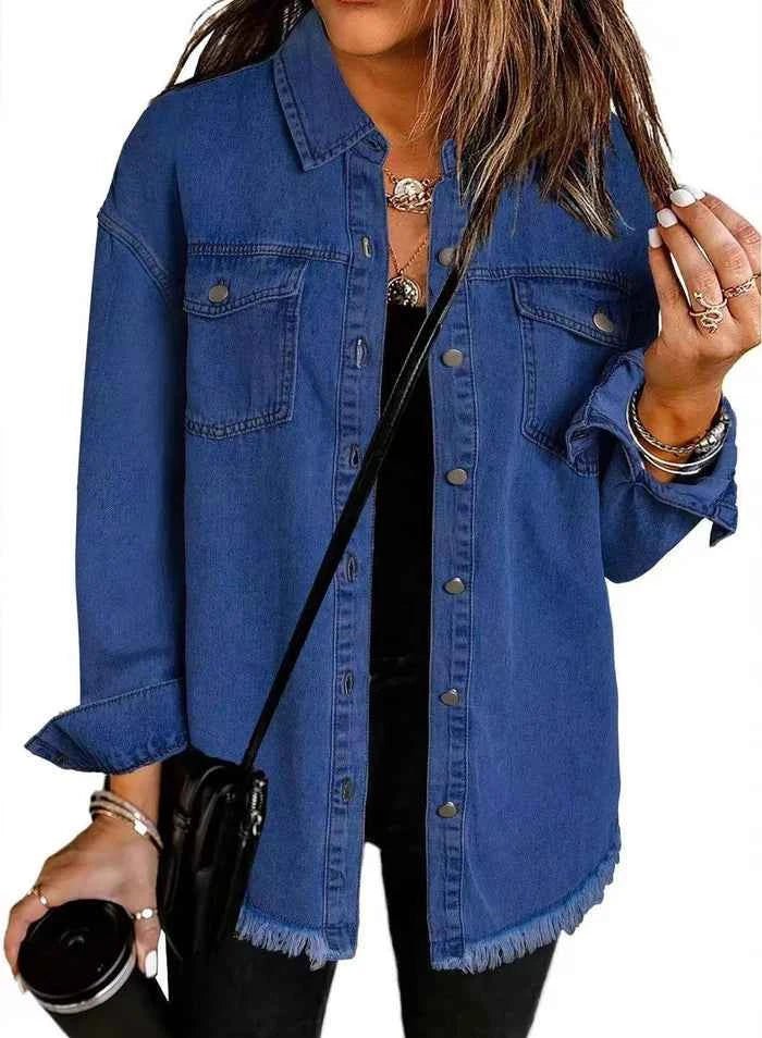 Klassische Denim Jacke Modern