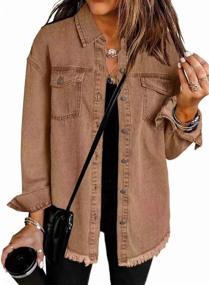 Klassische Denim Jacke Modern