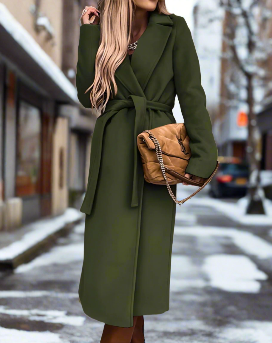 Eleganter Trenchcoat Damen Klassisch Tailliert