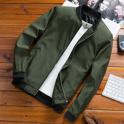 Männer Frühlingsjacke Modern Bomberlook