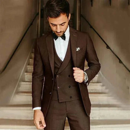 Herren Anzug 3-teilig Elegant - IdealeKleiden