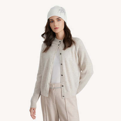 Komfortabler Damen-Cardigan Weiches Baumwolle