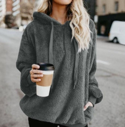 Kapuzenpullover Bequem Warm Gemütlich