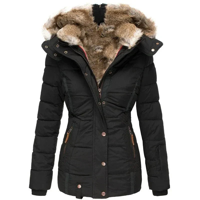 Elegante Damen Winterjacke Warm & Stilvoll