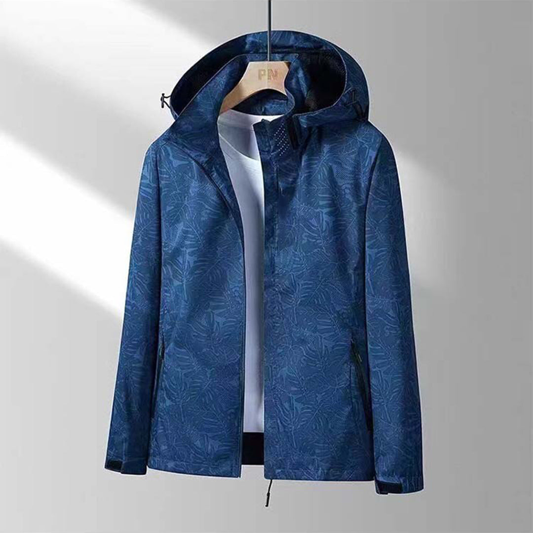 Damen Windbreaker Kapuzenjacke Waterproof