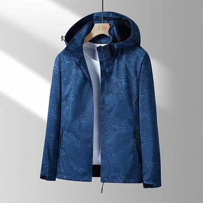 Damen Windbreaker Kapuzenjacke Waterproof
