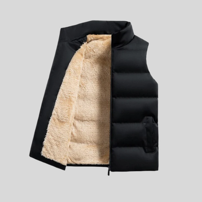 Frauen Daunenjacke Ärmellos Warm Modern