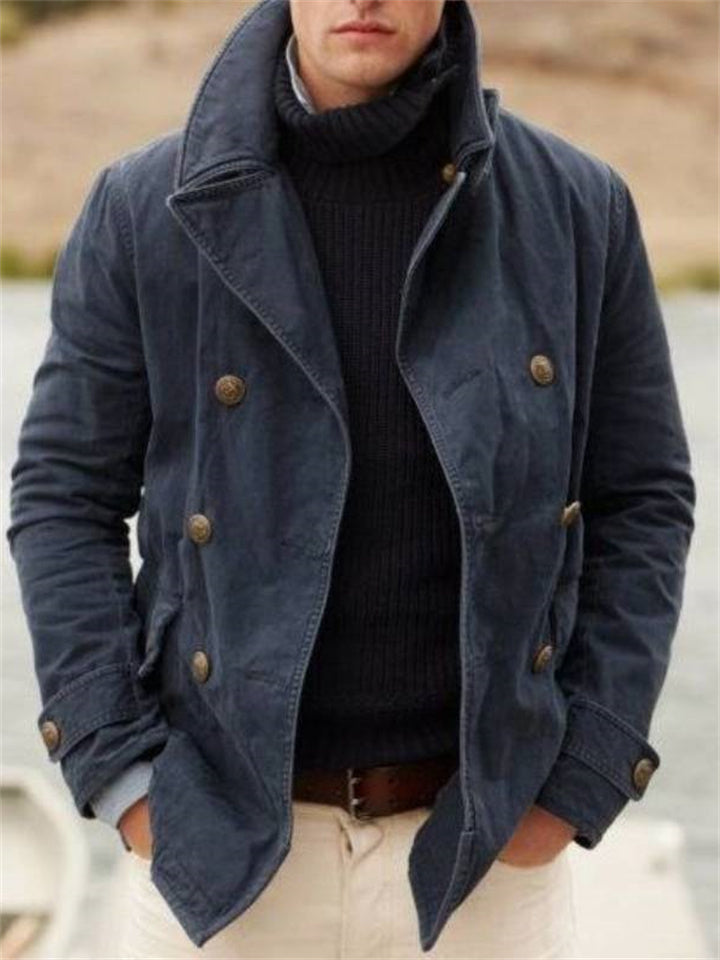 Herren Übergangsjacke Herbst Modern Vielseitig - IdealeKleiden