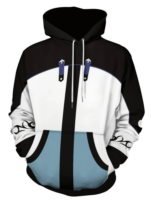 Herren Pullover Kapuzen Sweat Modern Design - IdealeKleiden