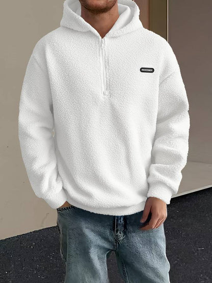 Theo - Bequemer Herren Pullover Kapuze