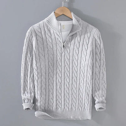 Jayden - Weicher Strickpullover aus Feinwolle Qualität