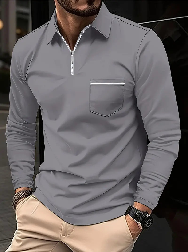 Gabriel - Langarm-Shirt Frühling Trend - IdealeKleiden