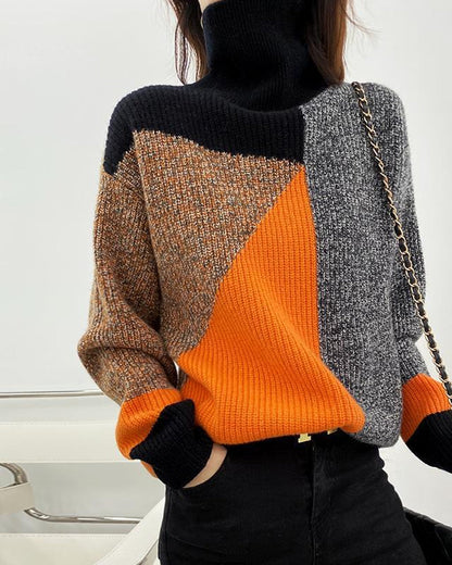 Stilvolle Pullover mit Stehkragen