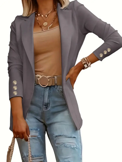 Fiona - Damenblazer Langarm Frühjahr Chic