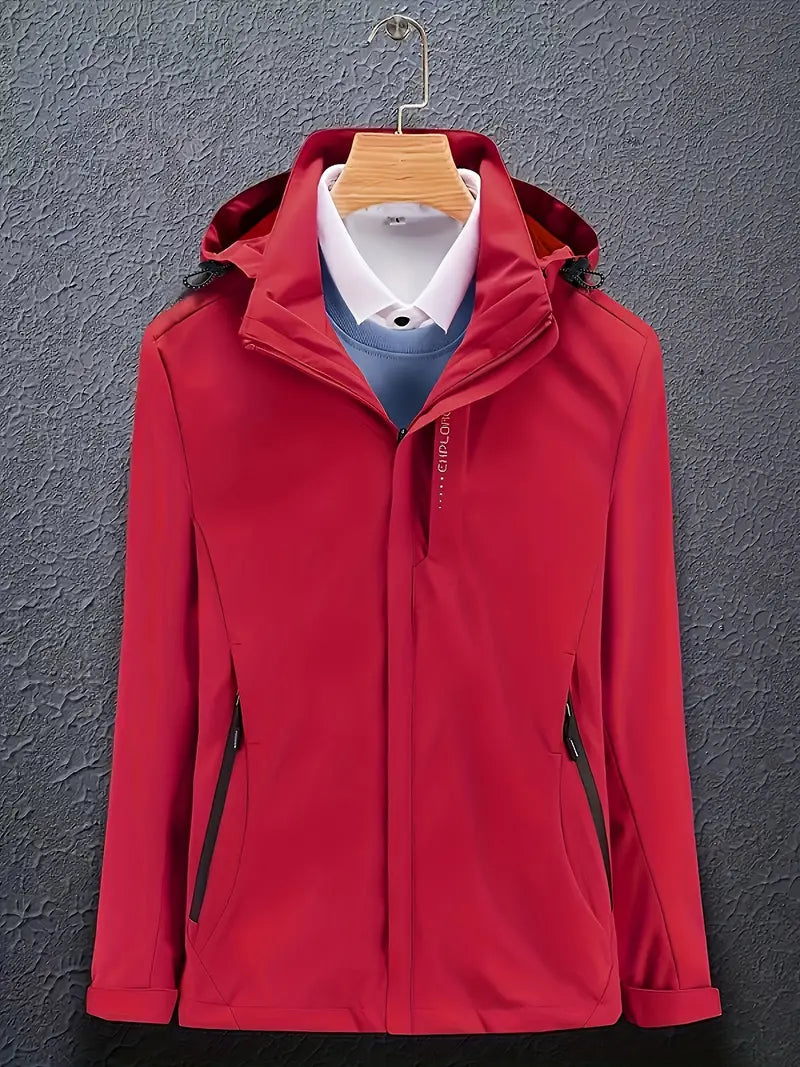 Damen Winterjacke Winddicht Warm Kapuze