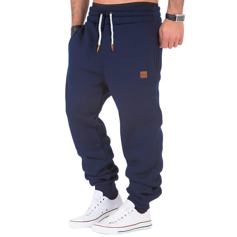 Bequeme Herren Jogginghose Weich Fleece Elastisch