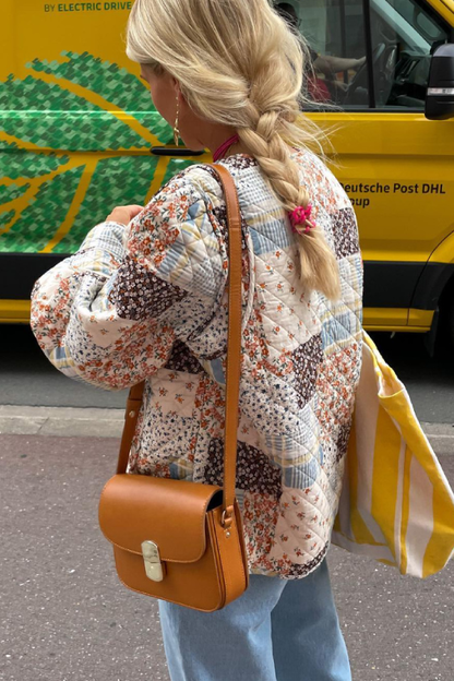 Praktische Baumwolljacke Große Taschen