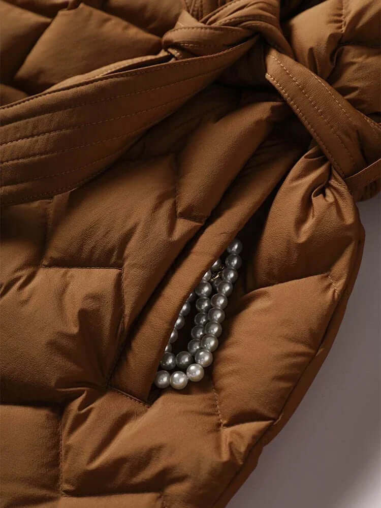 Damen Wintersteppjacke Warm & Elegant - IdealeKleiden