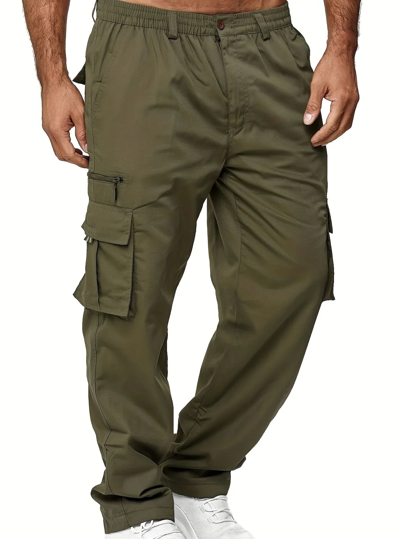 Bequeme Herren Cargo Hose Freizeit Stil