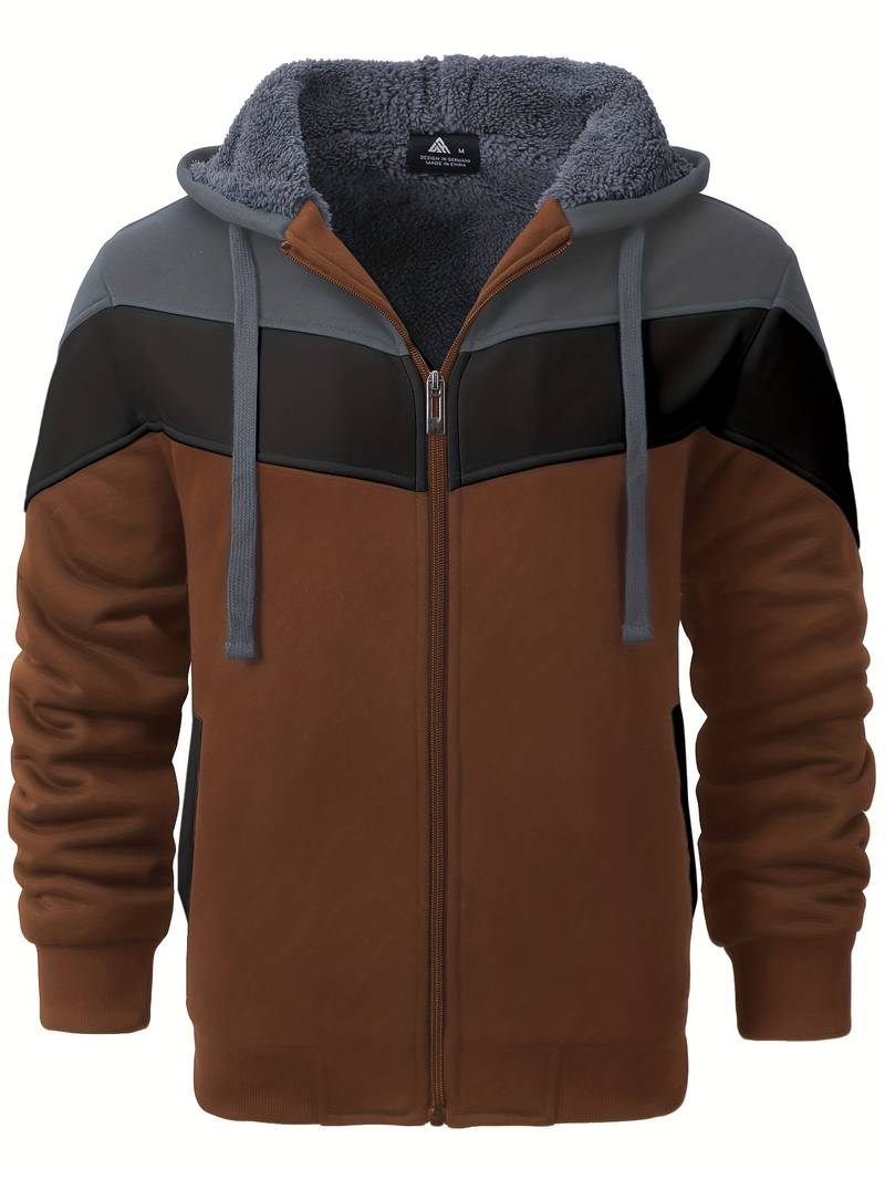 Herren Langarmjacke 3-Farben Trendy