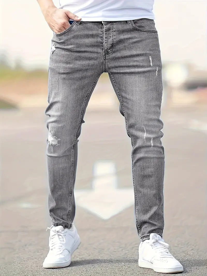 Rippen-Jeans Frühjahr Trendy Herrenhose